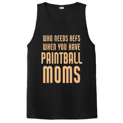 Funny Paintball Mom Mother Paintballer Gift PosiCharge Competitor Tank