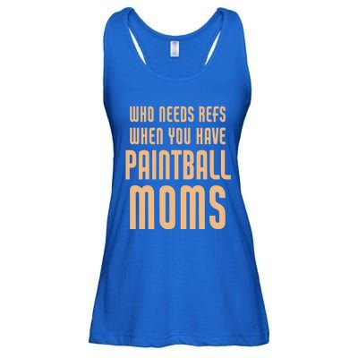 Funny Paintball Mom Mother Paintballer Gift Ladies Essential Flowy Tank