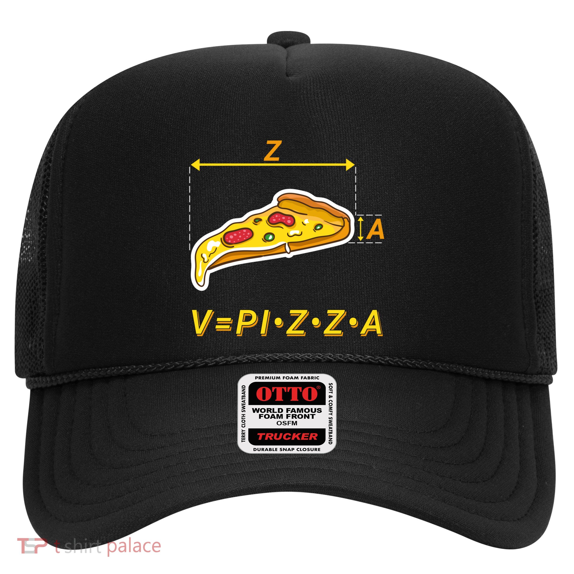 Funny Pizza Maths Nerds Design Volume Calculation Cute Gift Trucker Hat