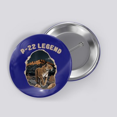 Funny P22 Mountain Lion Silver Lake P22 Button