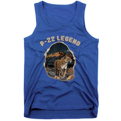 Funny P22 Mountain Lion Silver Lake P22 Tank Top