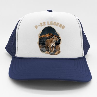 Funny P22 Mountain Lion Silver Lake P22 Trucker Hat