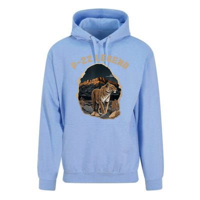 Funny P22 Mountain Lion Silver Lake P22 Unisex Surf Hoodie