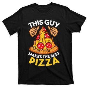 Funny Pizza Maker Gift For Cool Guy Best Pizza T-Shirt