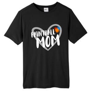 Funny Paintball Mom Heart Paintballing Cool Gift Tall Fusion ChromaSoft Performance T-Shirt