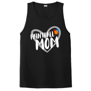 Funny Paintball Mom Heart Paintballing Cool Gift PosiCharge Competitor Tank