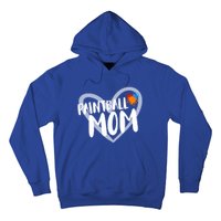 Funny Paintball Mom Heart Paintballing Cool Gift Hoodie