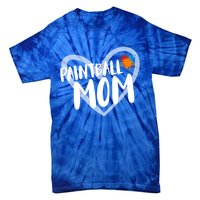 Funny Paintball Mom Heart Paintballing Cool Gift Tie-Dye T-Shirt