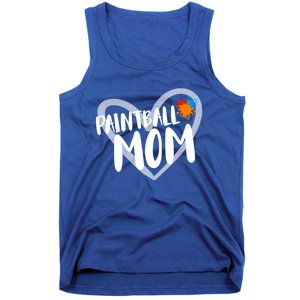 Funny Paintball Mom Heart Paintballing Cool Gift Tank Top