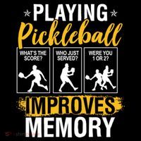 Funny Pickleball Memory Graphic Pickleball Player Flexfit Unipanel Trucker Cap