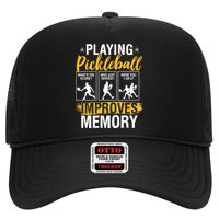 Funny Pickleball Memory Graphic Pickleball Player Trucker Hat