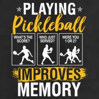 Funny Pickleball Memory Graphic Pickleball Player Microfiber Hand Towel