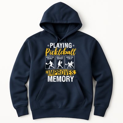 Funny Pickleball Memory Graphic Pickleball Player Hoodie