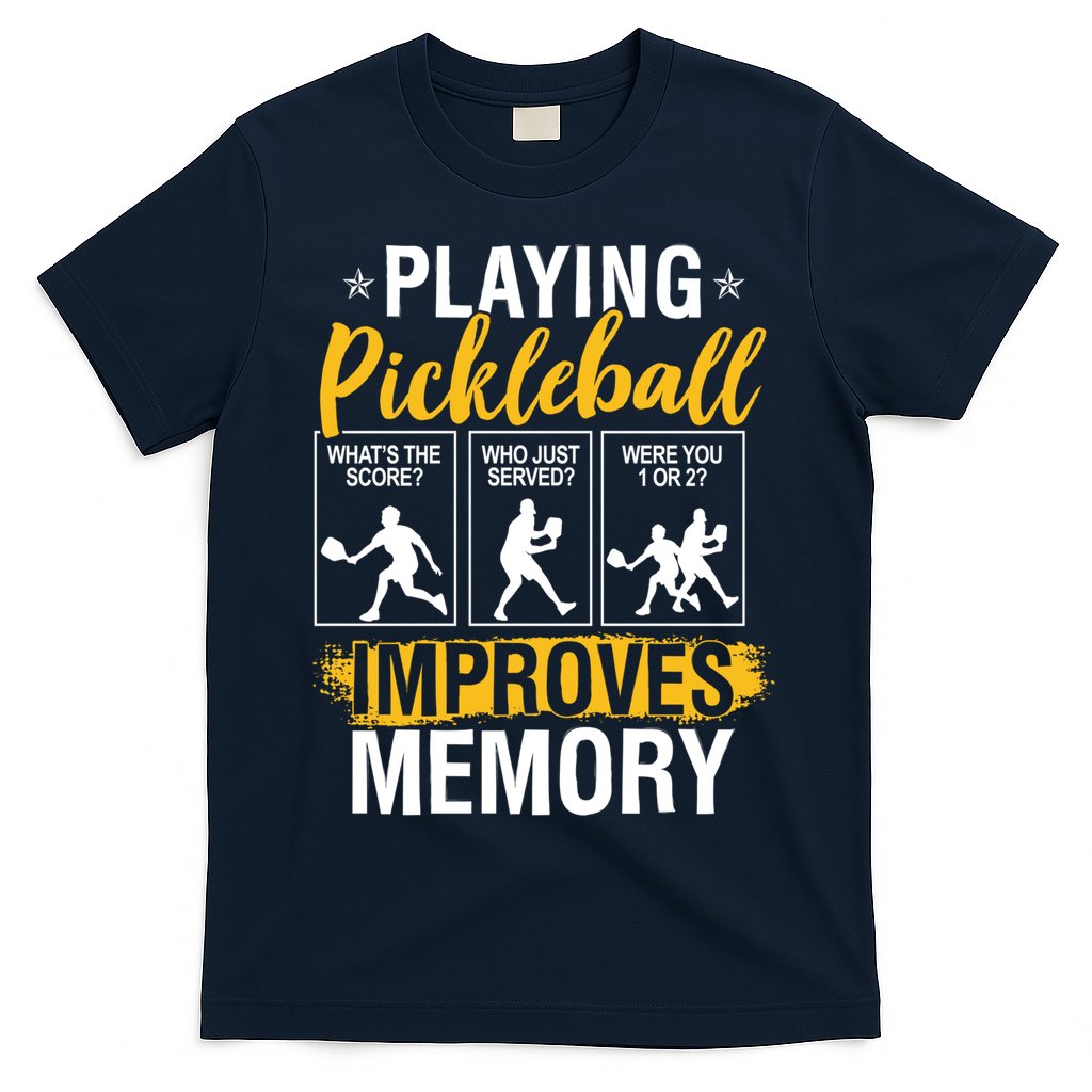 Funny Pickleball Memory Graphic Pickleball Player T-Shirt