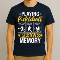 Funny Pickleball Memory Graphic Pickleball Player T-Shirt