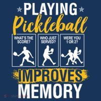 Funny Pickleball Memory Graphic Pickleball Player T-Shirt