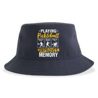 Funny Pickleball Memory Graphic Pickleball Player Sustainable Bucket Hat
