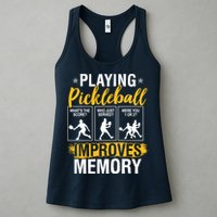 Funny Pickleball Memory Graphic Pickleball Player Womens Tank Top