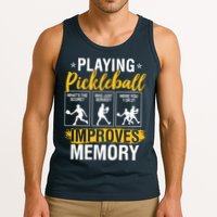 Funny Pickleball Memory Graphic Pickleball Player Tank Top