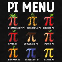 Funny Pi Menu Pi Day Ladies PosiCharge Tri-Blend Wicking Tank