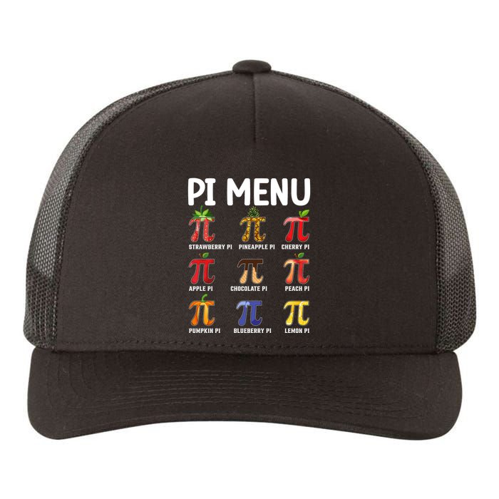 Funny Pi Menu Pi Day Yupoong Adult 5-Panel Trucker Hat