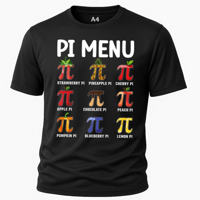Funny Pi Menu Pi Day Performance Shirt