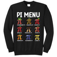 Funny Pi Menu Pi Day Sweatshirt