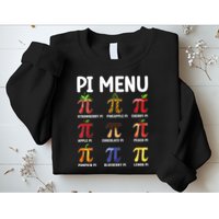 Funny Pi Menu Pi Day Sweatshirt