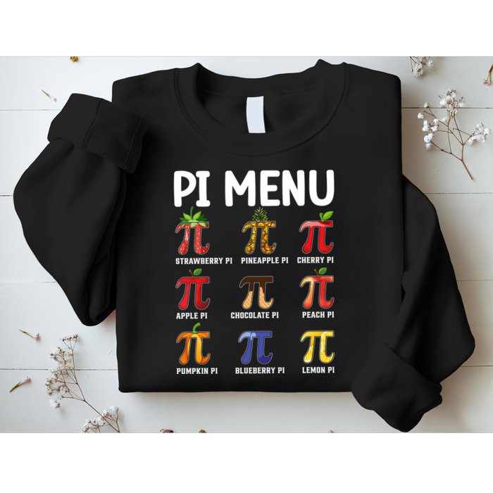 Funny Pi Menu Pi Day Sweatshirt