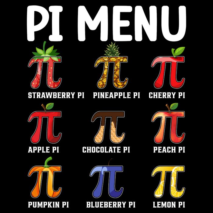 Funny Pi Menu Pi Day Impact Tech Backpack