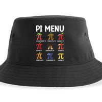 Funny Pi Menu Pi Day Sustainable Bucket Hat
