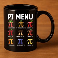 Funny Pi Menu Pi Day 11oz C Handle Ceramic Mug
