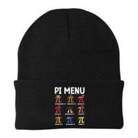Funny Pi Menu Pi Day Knit Cap Winter Beanie