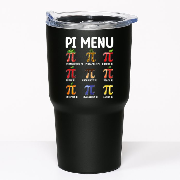 Funny Pi Menu Pi Day Tumbler