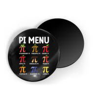 Funny Pi Menu Pi Day Magnet