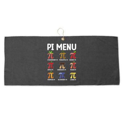 Funny Pi Menu Pi Day Large Microfiber Waffle Golf Towel