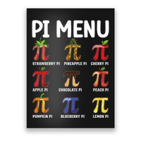 Funny Pi Menu Pi Day Poster