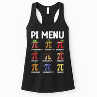 Funny Pi Menu Pi Day Womens Tank Top