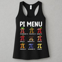 Funny Pi Menu Pi Day Womens Tank Top