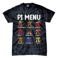 Funny Pi Menu Pi Day Tie-Dye T-Shirt
