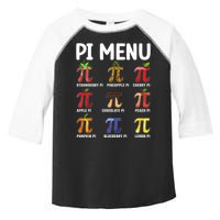 Funny Pi Menu Pi Day Toddler Fine Jersey T-Shirt
