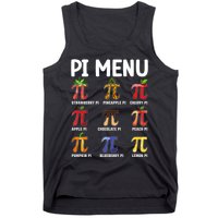 Funny Pi Menu Pi Day Tank Top