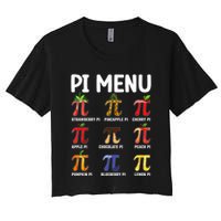 Funny Pi Menu Pi Day Crop Top