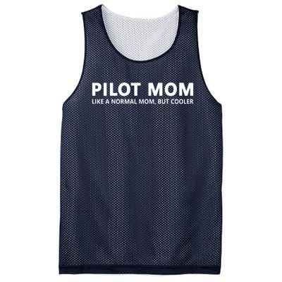 Funny Pilot Mother Pilot Mom Mesh Reversible Basketball Jersey Tank