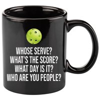 Funny Pickleball Meme 11oz C Handle Ceramic Mug