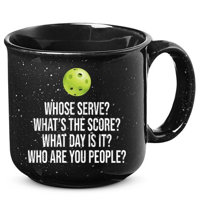Funny Pickleball Meme 15oz Campfire Ceramic Mug