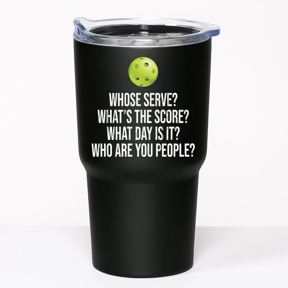 Funny Pickleball Meme Tumbler