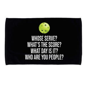 Funny Pickleball Meme Microfiber Hand Towel