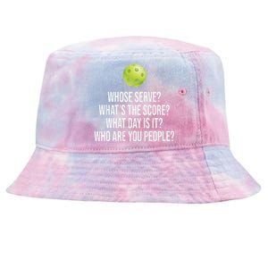 Funny Pickleball Meme Tie-Dyed Bucket Hat