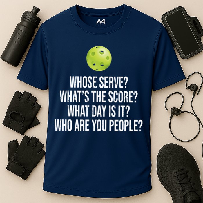 Funny Pickleball Meme Cooling Performance Crew T-Shirt